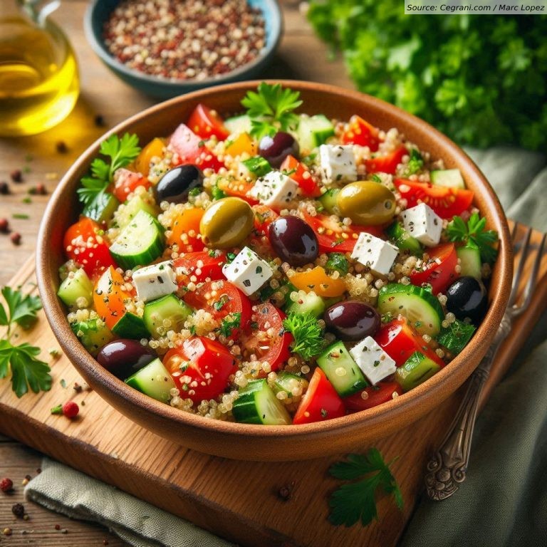 Mediterranean Quinoa Salad